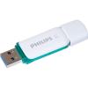 Philips FM08FD75B USB flash meghajtó 8 GB USB A típus 3.2 Gen 1 (3.1 Gen 1) Türkizkék, Fehér