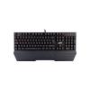 Ventaris K600 Gamer mechanikus billentyűzet, Magyar, 105 gomb, USB, Fekete 