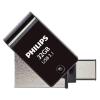 Philips FM32DC152B/00 32 GB USB C-típus 3.2 Gen 1 (3.1 Gen 1) Fekete USB flash meghajtó