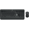 Logitech MK540 Advanced angol, vezeték nélküli fekete-fehér billentyűzet + egér