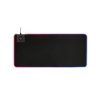 Deltaco GAM-092 RGB, 900 x 400 x 4 mm fekete gamer egérpad vezeték nélküli töltővel