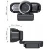 AUKEY PC-LM3 webkamera 2 MP 1920 x 1080 pixel USB 2.0 Fekete