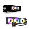 Corsair Wasserkühler ICue H150i Elite LCD Processzor All in One folyadékhűtés Fekete