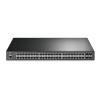 TP-Link TL-SG3452P hálózati kapcsoló Vezérelt L2/L2+ Gigabit Ethernet (10/100/1000) Ethernet-áramellátás (PoE) támogatása Fekete