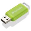 Verbatim V DataBar USB flash meghajtó 32 GB USB A típus 2.0 Zöld