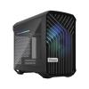 Fractal Design Torrent Nano RGB Fekete ablakos (Táp nélküli) mini-ITX ház