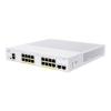 Cisco CBS250-16P-2G 16x GbE PoE+ LAN 2x SFP port L3 menedzselhető PoE+ switch