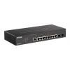 D-Link DGS-2000-10 Switch Vezérelt L2/L3 Gigabit Ethernet (10/100/1000) 1U Fekete