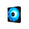 DeepCool RF120 Számítógép ház Ventilátor 12 cm Fekete, Fehér
