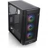 Thermaltake Versa T27 TG ARGB Midi Tower Fekete