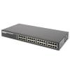 Digitus DN-95116 hálózati kapcsoló Gigabit Ethernet (10/100/1000) PoE) támogatás 1U Szürke