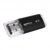 Silicon Power Ultima-II USB flash meghajtó 8 GB USB A típus 2.0 Fekete