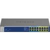 NETGEAR GS516UP (unmanaged) Gigabit Ethernet (10/100/1000) Ethernet-áramellátás (PoE) Szürke