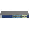 NETGEAR GS524UP (unmanaged) Gigabit Ethernet (10/100/1000) Ethernet-áramellátás (PoE) Szürke