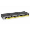 NETGEAR GS116LP (unmanaged) Gigabit Ethernet (10/100/1000) Ethernet-áramellátás (PoE) Fekete