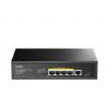 Cudy GS1005PTS1 hálózati kapcsoló Gigabit Ethernet (10/100/1000) Ethernet-áramellátás (PoE) Fekete