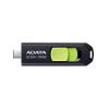 ADATA UC300 USB flash meghajtó 128 GB USB C-típus 3.2 Gen 1 (3.1 Gen 1) Fekete, Zöld