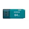 Kioxia TransMemory U202 USB flash meghajtó 64 GB USB A típus 2.0 Kék