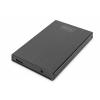 Digitus DA-71105-1 HDD/SSD merevlemez ház Fekete 2.5