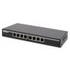 Digitus DN-95340 switch (unmanaged) Gigabit Ethernet (10/100/1000) PoE Fekete