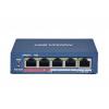 Hikvision Digital Technology DS-3E0105P-E(B) switch (unmanaged) L2 Fast Ethernet (10/100) PoE Szürke