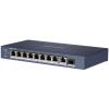 Hikvision Digital Technology DS-3E0510HP-E switch (unmanaged) Gigabit Ethernet (10/100/1000) PoE Kék
