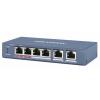 Hikvision Digital Technology DS-3T0306HP-E/HS switch (unmanaged) L2 Fast Ethernet (10/100) PoE Szürke