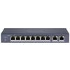 Hikvision Digital Technology DS-3E0310P-E/M switch (unmanaged) L2 Fast Ethernet (10/100) PoE Fekete