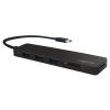 LogiLink UA0312 USB Hub 3.2 Gen 1 Type-C 5000 Mbit/s Fekete