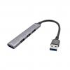 i-tec Metal U3HUBMETALMINI4 USB Hub 3.2 Gen 1 Type-A Fémes