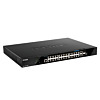 D-Link DGS-1520-28MP switch managed L3 Gigabit Ethernet (10/100/1000) (PoE) 1U Fekete