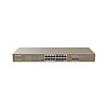 IP-COM Networks G1118P-16-250W switch (unmanaged) Gigabit Ethernet (10/100/1000) (PoE) Barna