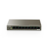 IP-COM Networks F1109P-8-102W switch (unmanaged) Fast Ethernet (10/100) (PoE) Szürke