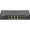 NETGEAR 5-Port Gigabit Ethernet PoE+ Plus Switch managed L2/L3 Gigabit Ethernet (10/100/1000) (PoE) Fekete