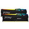 Kingston FURY Beast RGB memória 64 GB 2 x 32 GB DDR5 6000 Mhz