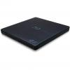 Hitachi-LG Slim Portable Blu-ray Writer optikai meghajtó Blu-Ray RW Fekete