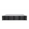 QNAP TS-H1886XU-RP-R2 Rack (3U) Ethernet/LAN Fekete, Szürke D-1622 NAS szerver