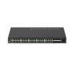 NETGEAR GSM4248P-100EUS Managed L2/L3/L4 Gigabit Ethernet (10/100/1000) PoE Fekete switch