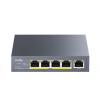 Cudy GS1005P Gigabit Ethernet (10/100/1000) PoE Szürke switch