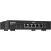 QNAP QSW-1105-5T Unmanaged Gigabit Ethernet (10/100/1000) Fekete switch