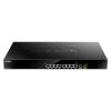 D-Link DMS-107/E Unmanaged Gigabit Ethernet (10/100/1000) Fekete switch