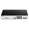 D-Link DGS-1210-10P/ME/E Vezérelt L2/L3 Gigabit Ethernet (10/100/1000) PoE Fekete, Szürke switch