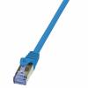 LOGILINK patch kábel, Cat.6A 10G S/FTP PIMF PrimeLine kék 5m