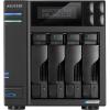 Asustor AS6704T LOCKERSTOR 4 Gen2, 4GB RAM, 4xHDD/SSD, M.2, 2x USB 3.2, Fekete NAS szerver