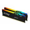 Kingston FURY Beast, RGB, 64 GB (2 x 32 GB), DDR5, 4800Mhz, CL 40, 1.1V, memória