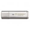 Kingston IKLP50/64GB IronKey Locker+ 50 64 GB, USB 3.2 Gen 1 Ezüst pendrive