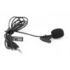 Esperanza EH178 40Hz - 16kHz, -52dB ± 5dB, 3.5 mm mini Jack Fekete csiptetős mikrofon