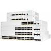 Cisco CBS220-24FP-4X Vezérelt L2 Gigabit Ethernet (10/100/1000) PoE Fehér switch