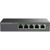 Grandstream Networks GWN7700P Unmanaged Gigabit Ethernet (10/100/1000) PoE Fekete switch