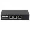 Intellinet 561266 Unmanaged Gigabit Ethernet (10/100/1000) PoE Fekete switch